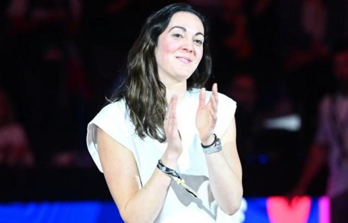 Le maillot de Sarah Michel Boury retiré à Bourges après le succès sur Basket Landes