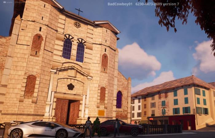 Près de Lyon. Ces passionnés reproduisent leur ville dans un jeu vidéo : “C’est GTA à Trévoux”