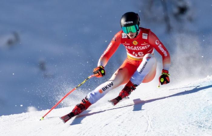 Malorie Blanc prend la 2e place à St-Anton