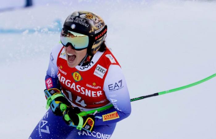 Federica Brignone remporte sa première victoire en Coupe du monde de descente à St. Anton alors que Lindsey Vonn prend la sixième place