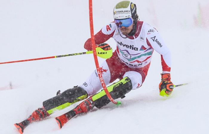 Échec au lieu de première victoire de la saison pour Feller à Adelboden