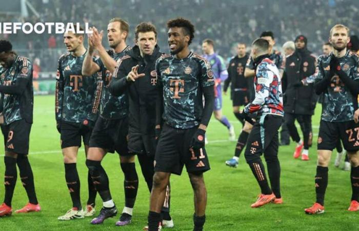 Le FC Bayern est champion de Bundesliga dans la première moitié de la saison