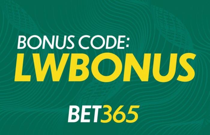 Code bonus Bet365 «LWBONUS» Premier pari de 1 000 $ ou week-end de bonus NFL Wild Card de 150 $