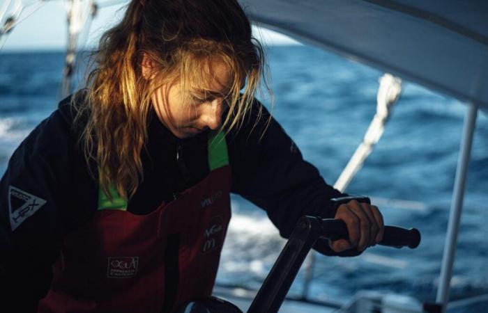 Pas encore arrivée, Violette Dorange a déjà « envie de repartir sur un bateau à foil »