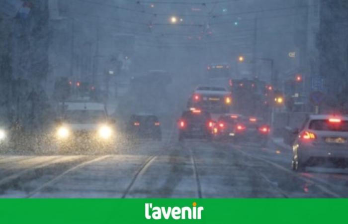 l’IRM émet une alerte jaune aux conditions glissantes jusqu’à ce dimanche matin