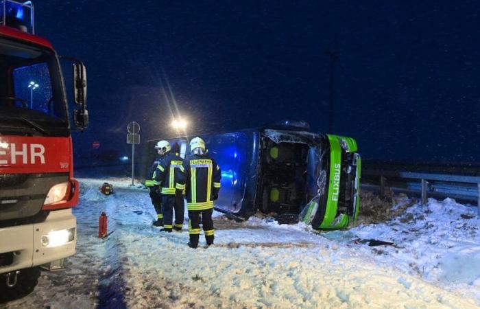 Deux morts et plusieurs blessés dans un accident de bus FlixBus