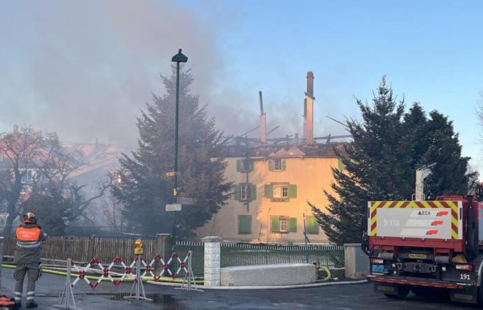 Une trentaine de bovins tués dans l’incendie d’une ferme à Peney-le-Jorat