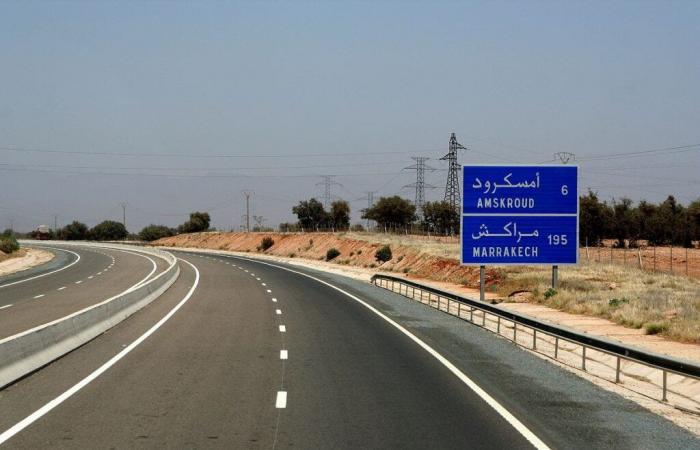 Avertissement sur le danger des malades mentaux sur l’autoroute entre Agadir et Marrakech