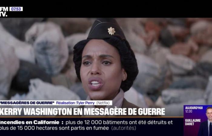 Kerry Washington joue dans “Messengers of War” sur Netflix