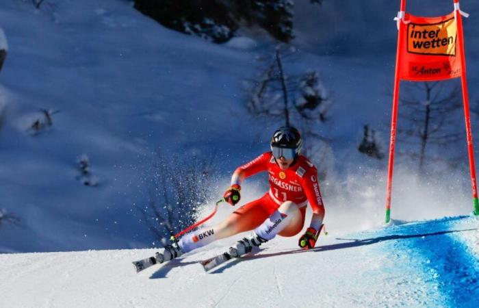 Lara Gut-Behrami manque le podium