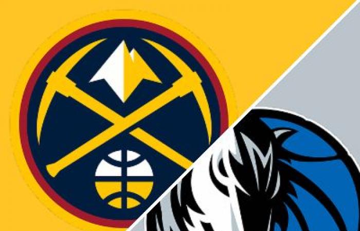 Nuggets 112-101 Mavericks (12 janvier 2025) Récapitulatif du match