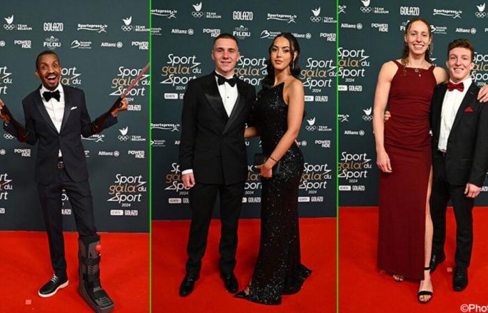 Un gala sportif accueille les meilleurs joueurs sur le tapis rouge