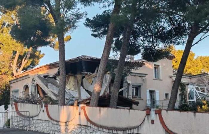 Explosion de gaz, une maison en partie explosée à Carry-le-Rouet, deux blessés légers et un autre grièvement blessé