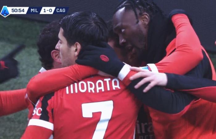 Morata sort l’impasse pour Milan après une première mi-temps difficile