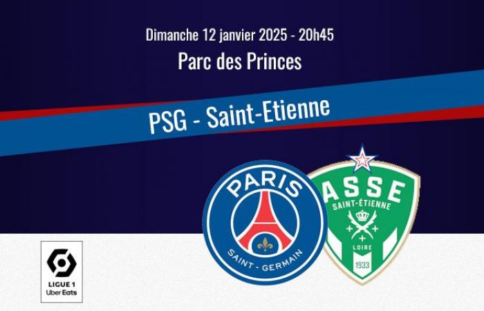 Match : PSG/Saint-Etienne, en direct