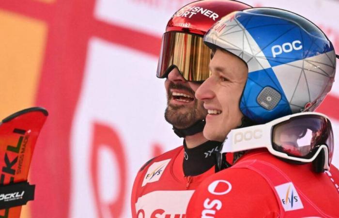 Marco Odermatt devant Loïc Meillard: doublé suisse à Adelboden