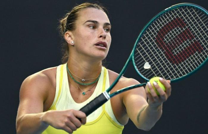 Aryna Sabalenka démarre en douceur