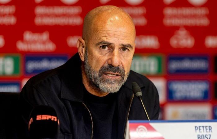 Peter Bosz “agit” pour être satisfait d’un point mais n’est pas content lors d’une conversation avec ESPN