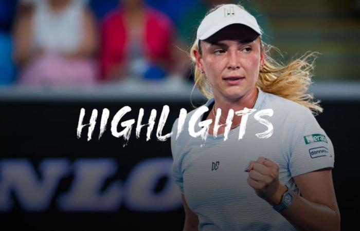 Open d’Australie | Vekic trop fort pour Parry : Les moments forts de leur 1er tour – Tennis Vidéo