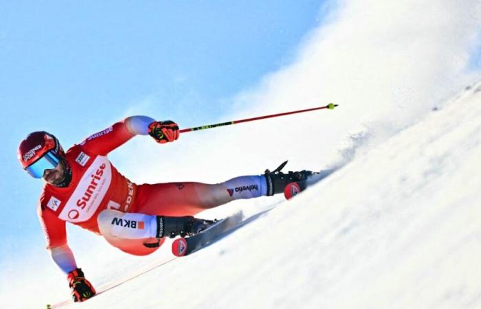 Meillard mène le premier tour du Géant d’Adelboden