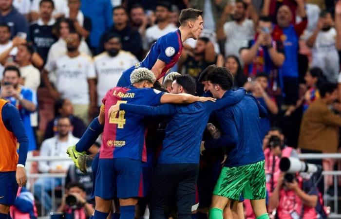 Sans pitié, le Barça écrase le Real Madrid et empoche la Super Coupe