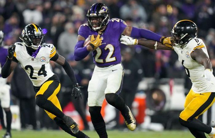 Les Ravens intimident les Steelers en première mi-temps et ne regardent pas en arrière lors de la victoire par wild card 28-14