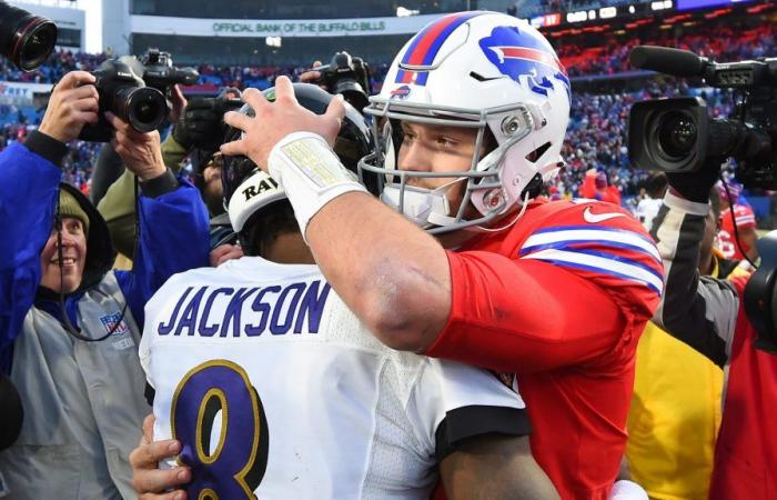 Les Bills de Josh Allen et les Ravens de Lamar Jackson se préparent pour un match MVP épique