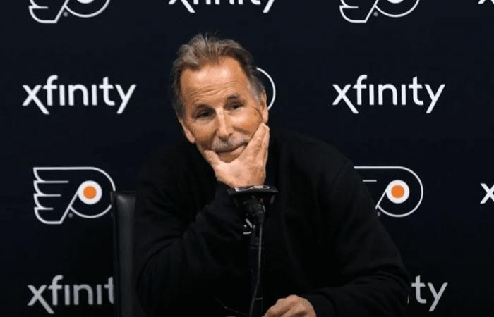 John Tortorella irrité devant les journalistes après une victoire 6-0 des Flyers !