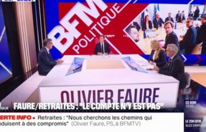 Suspension de la réforme des retraites : « Je crois qu’il y a une voie possible », déclare Olivier Faure, Premier secrétaire du Parti socialiste : Actualités