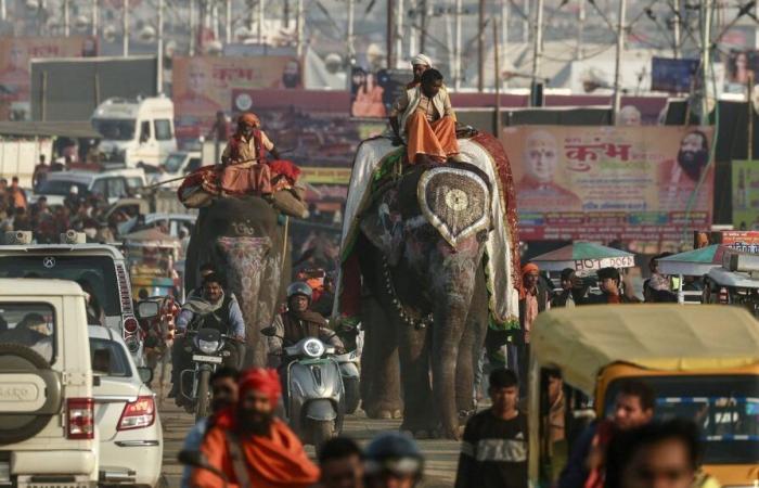 En Inde, 400 millions de pèlerins hindous sont attendus pour le plus grand rassemblement religieux au monde