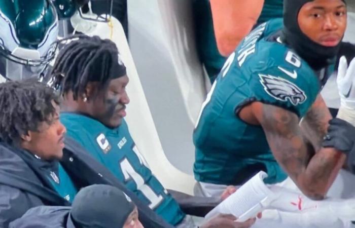 AJ Brown a été aperçu pendant le match contre les Packers en train de lire un livre