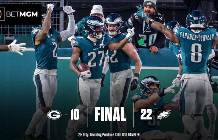 6 points à retenir de la victoire dominante des Eagles contre les Packers