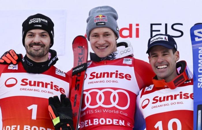 Fête suisse à Adelboden ! Marco Odermatt s’impose devant Loïc Meillard