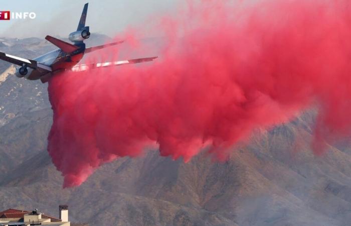 le feu se propage à de nouvelles zones