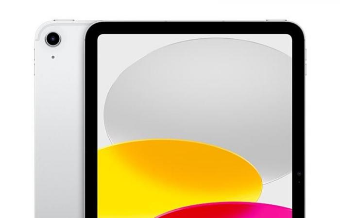 L’iPad 10 cellulaire 64 Go à 459,99 € au lieu de 579 € (-21%)