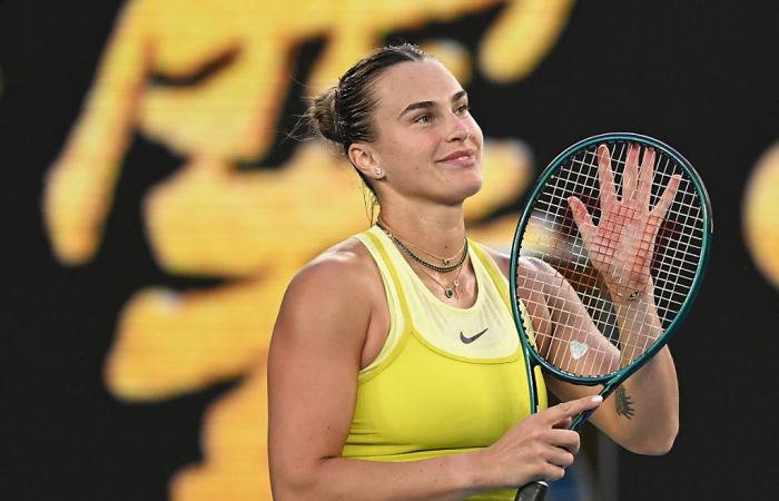 Un début presque sans incident pour Aryna Sabalenka