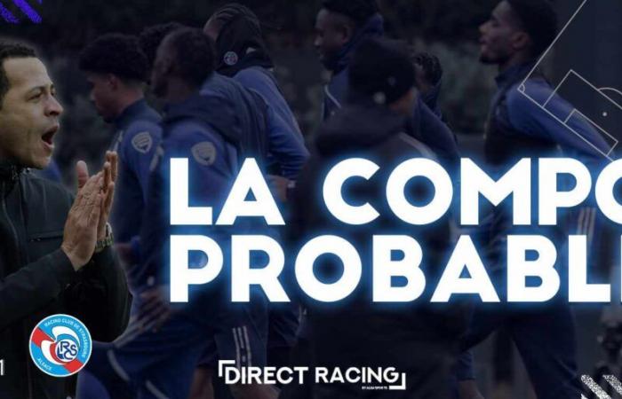 La probable compo du Racing – Alsa’Sports