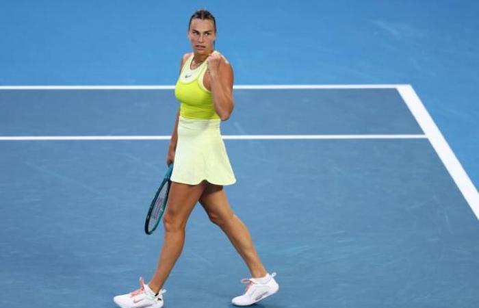 Aryna Sabalenka au deuxième tour de l’Open d’Australie après sa victoire contre Sloane Stephens