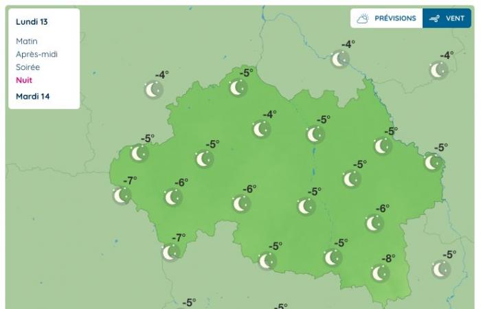 Allier (météo) – Quel temps fera-t-il le lundi 13 janvier 2025 ?