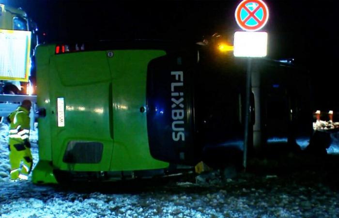 Grave accident de bus Flixbus en Allemagne : « Deux personnes sont mortes »