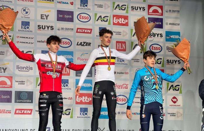 Lars Peers (Bevel) remporte le titre belge parmi les nouveaux arrivants de première année à Zolder