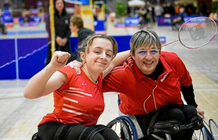 Les médaillés bretons force 10 à Gien pour les championnats de France de para-badminton