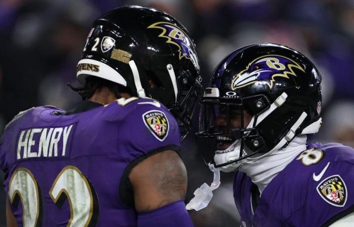 Jackson et Henry propulsent les Ravens devant les Steelers dans le cadre de la wild card de l’AFC