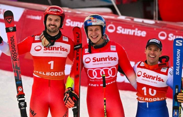 Odermatt premier, Meillard deuxième dans le géant d’Adelboden