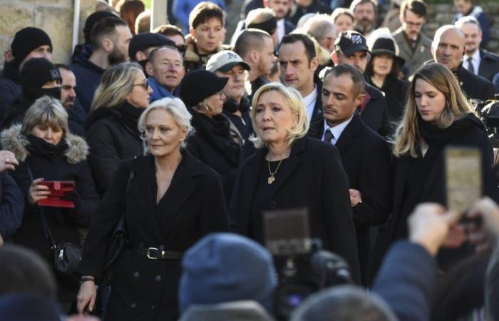 Jordan Bardella, Marine Le Pen… Qui était présent aux obsèques de Jean-Marie Le Pen ?