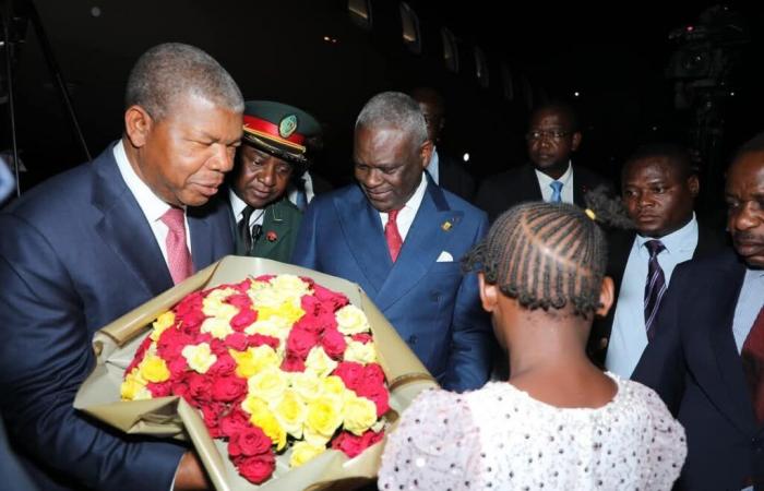 Visite du président angolais, João Lourenço au Congo