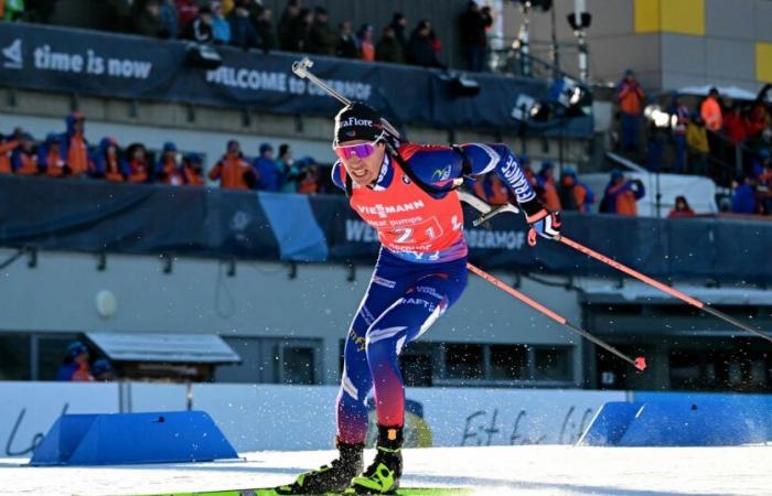 Oberhof – Quentin Fillon Maillet et Paula Botet prennent la deuxième place du relais mixte