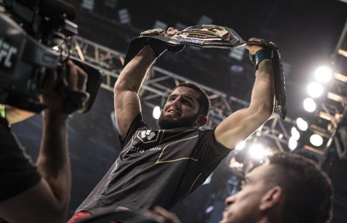 Islam Makhachev peut établir un nouveau record absolu des poids légers avec une victoire sur Arman Tsarukyan