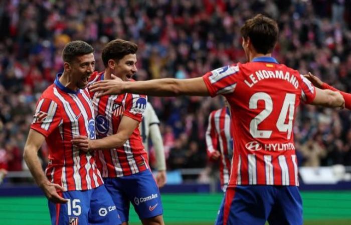 L’Atlético de Madrid signe une 14e victoire consécutive et prend la tête de la Liga