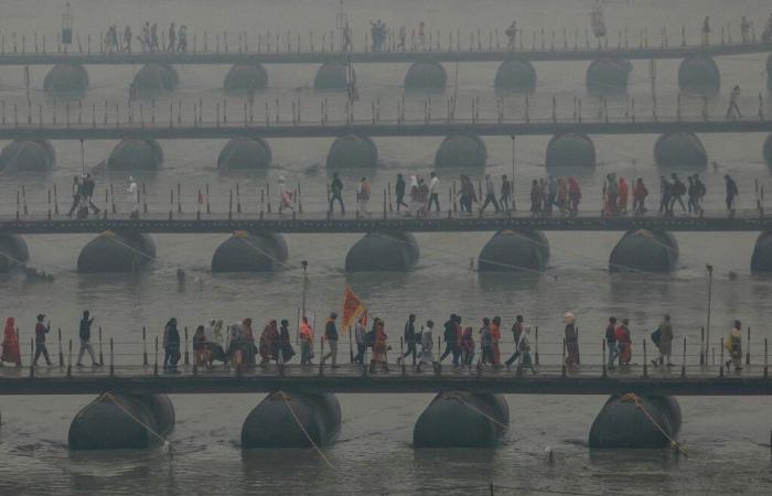 Le pèlerinage hindou géant de la Kumbh Mela commence